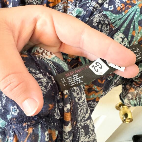 Anthropologie Celandine Boho Cover-Up Tunic Dress - Picture 11 of 12